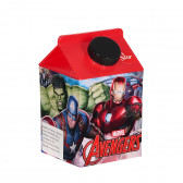 Пластмасова квадратна бутилка с картинка, Heroes, 460 мл Avengers 283278 
