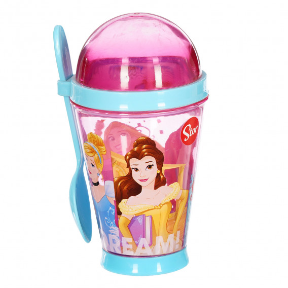 Чаша с лъжичка с картинка princess friendship adventure Stor 283295 3