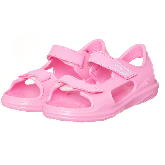 Гумени сандали, розови CROCS 283438 