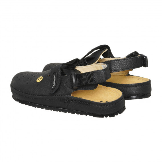 Кожени сандали, черни Abeba 283500 2