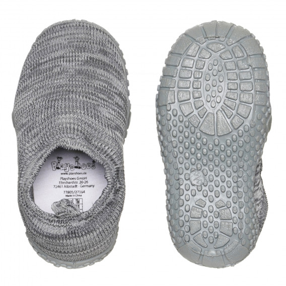 Текстилни обувки, сиви Playshoes 283821 3