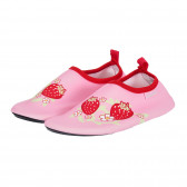 Аква обувки с апликация на ягоди, розови Playshoes 284401 