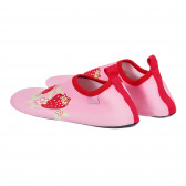 Аква обувки с апликация на ягоди, розови Playshoes 284402 2