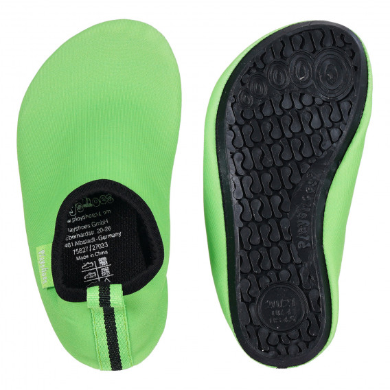 Аква обувки, зелени Playshoes 284409 3