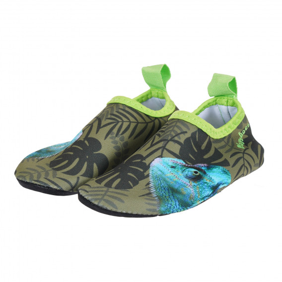 Аква обувки с флорален принт, многоцветни Playshoes 284434 