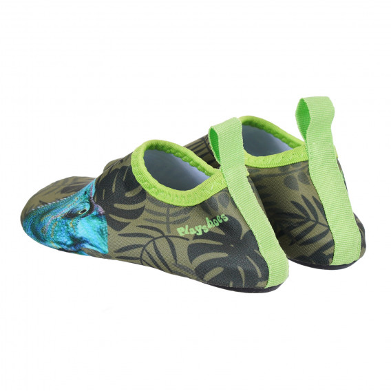 Аква обувки с флорален принт, многоцветни Playshoes 284435 2