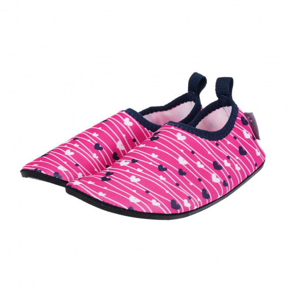 Аква обувки с фигурален принт, розови Sterntaler 284452 