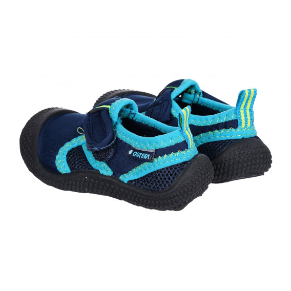Сандали за плаж със светлосини акценти, сини Cool-Shoe 284510 2