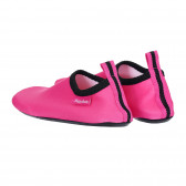 Аква обувки с черни акценти, розови Playshoes 284553 2