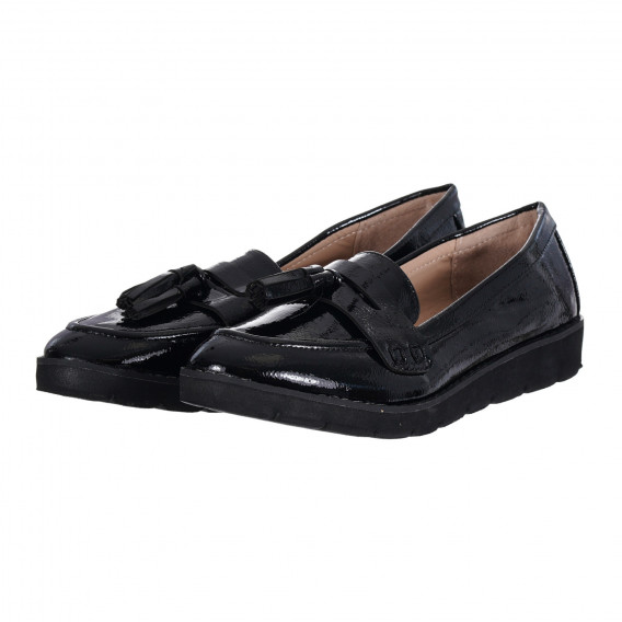 Елегантни обувки тип еспадрили с пискюл, черни Dorothy Perkins 284687 