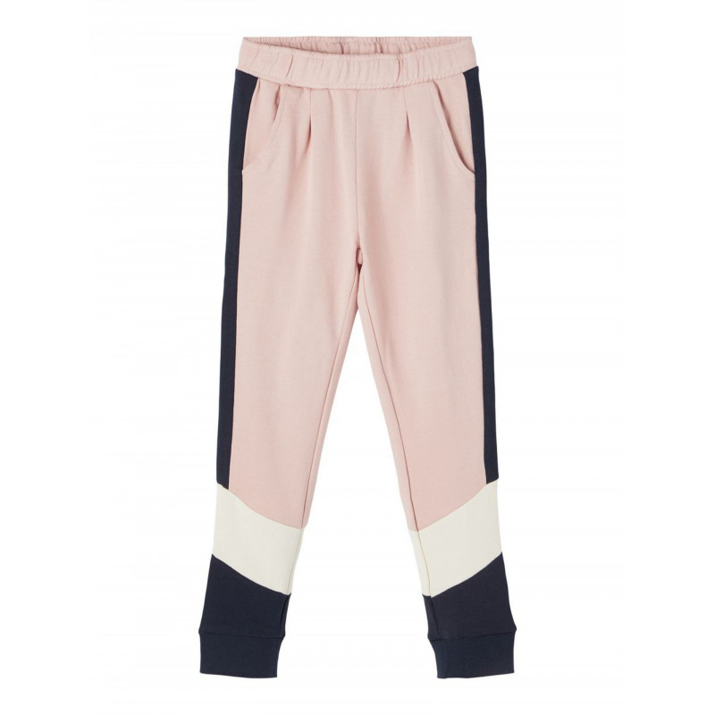 Спортен панталон от органичен памук, розов  284741