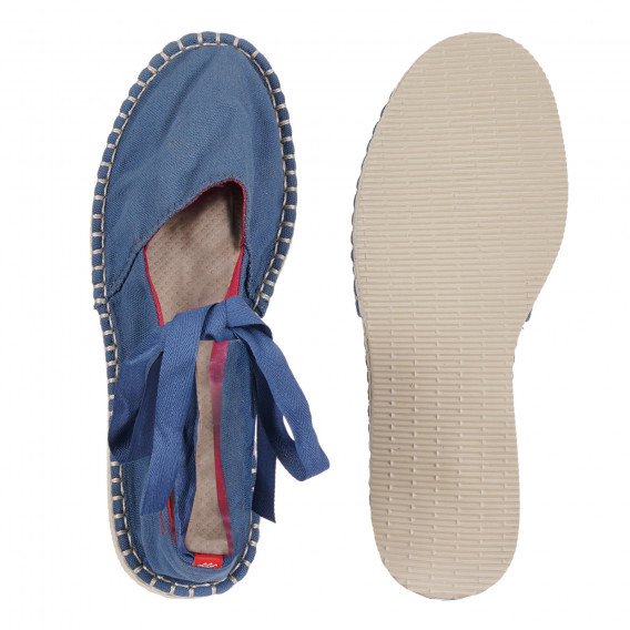 Текстилни обувки с връзки, сини Havaianas 284752 3