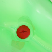 Анатомична вана Onda, в зелен цвят с индикатор за максимално ниво на водата OK Baby 284872 3