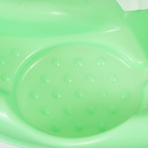 Анатомична вана Onda, в зелен цвят с индикатор за максимално ниво на водата OK Baby 284873 4