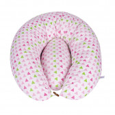 Възглавница за бременни и кърмене от 2 части, розов Sevi Baby 285609 