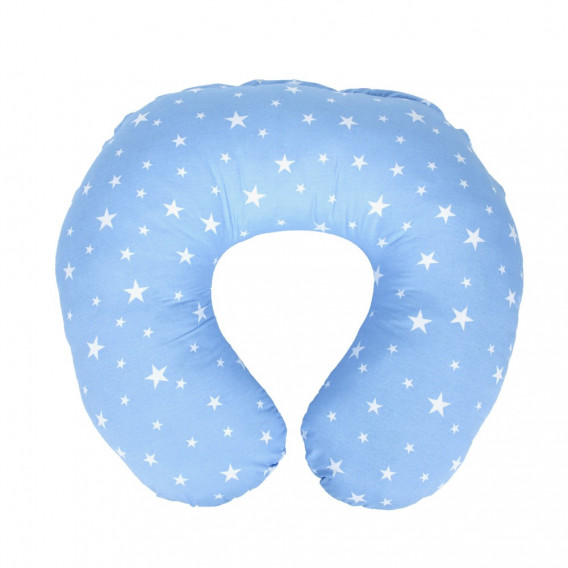 Възглавница за кърмене, синя на звездички Sevi Baby 285615 