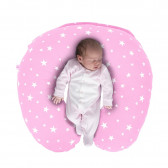 Възглавница за кърмене, розова на звездички Sevi Baby 285620 3