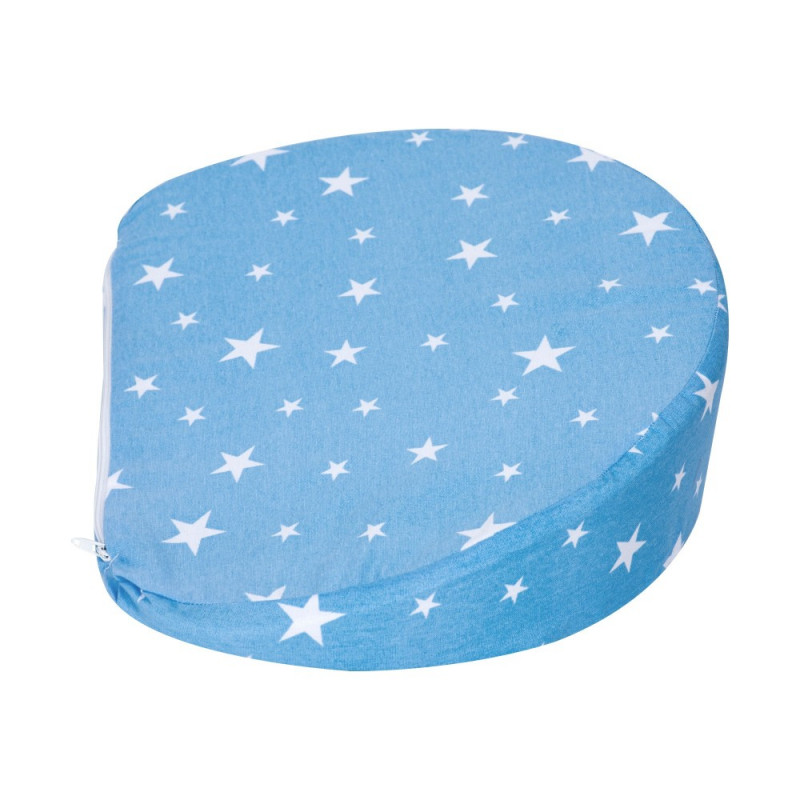 Възглавница за бременни, синя на звездички  285657