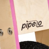 Дървено колело за баланс, Пипело, 12", цвят: розов Pippello Bikes 286232 6