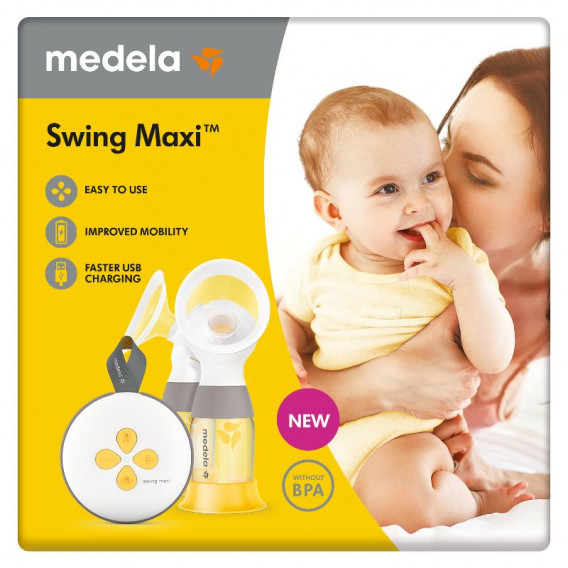 Двойна двуфазна електрическа помпа за кърма, Swing Maxi Medela 286310 7