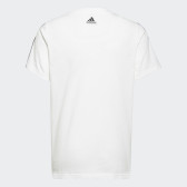 Памучна тениска ESSENTIALS LOGO TEE1, бяла Adidas 286478 2