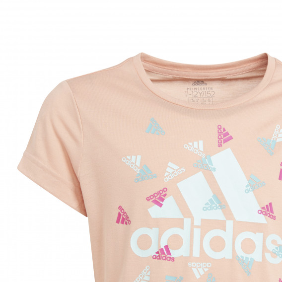 Тениска G UP2MV TEE, розова Adidas 286619 3
