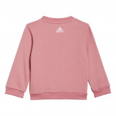 Комплект суитшърт и панталон ESSENTIALS, сиво и розово Adidas 286701 7
