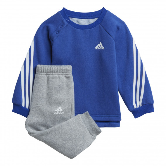 Комплект суитшърт и панталон FUTURE ICONS, синьо и сиво Adidas 286735 