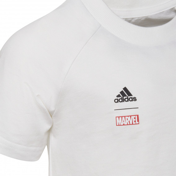 Тениска MARVEL SPIDERMAN, бяла Adidas 286787 2