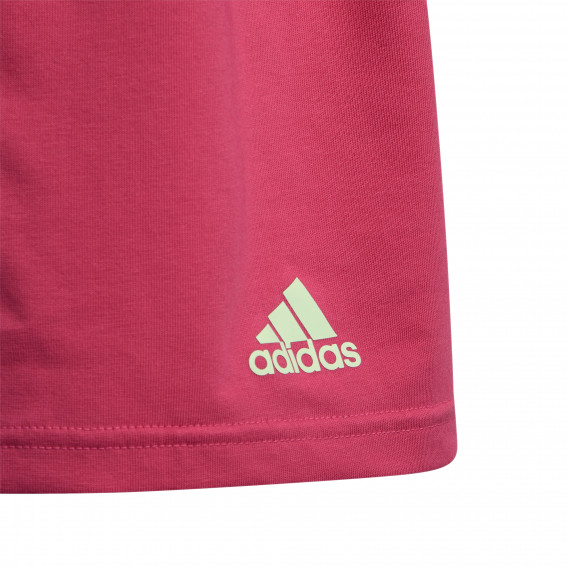 Тениска happy feet, розова Adidas 286816 3
