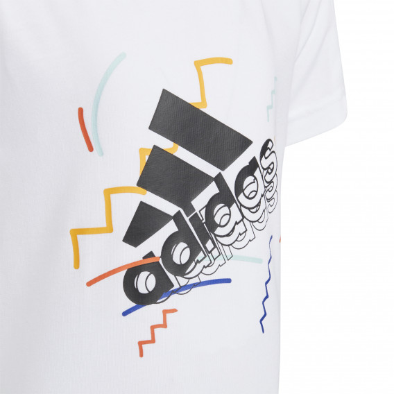 Памучна тениска COTTON TEE, бяла Adidas 286847 2