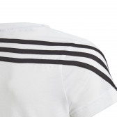 Тениска Stripes, бяла Adidas 286869 4