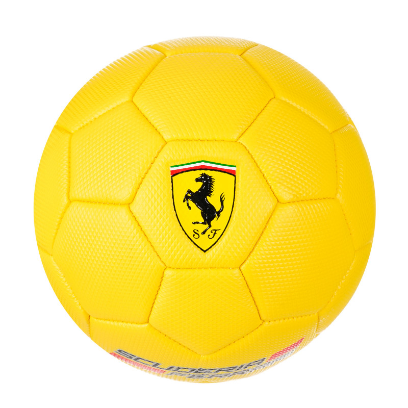 Футболна топка, 13 см., жълта  286998