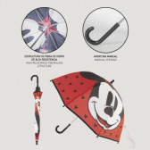 Детски ръчен чадър с принт на MICKEY, червен Mickey Mouse 287030 4