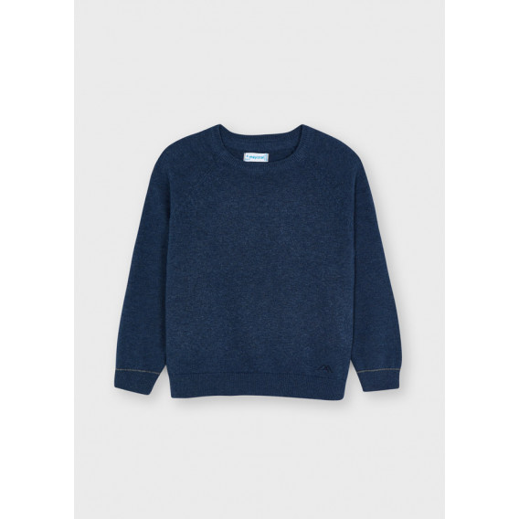 Памучен пуловер ECOFRIENDS за момче, тъмносин Mayoral 287712 