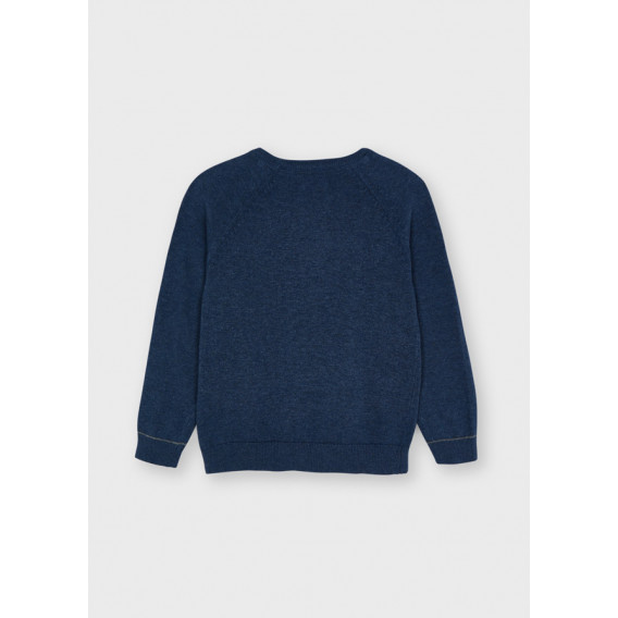 Памучен пуловер ECOFRIENDS за момче, тъмносин Mayoral 287713 2