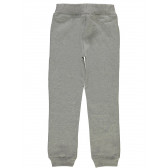 Памучен спортен панталон в сив цвят - унисекс Name it 28808 3