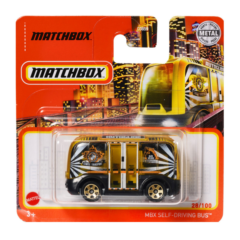 Метална количка Matchbox, Mbx self bus  288268