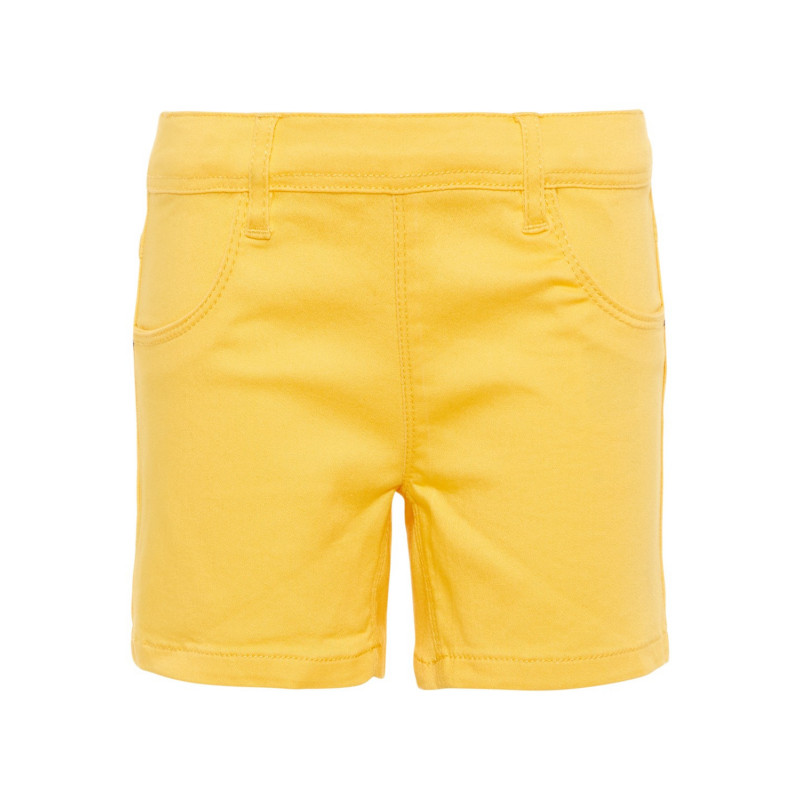 Къси панталони за момичета, жълти  28860