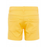 Къси панталони за момичета, жълти Name it 28861 2