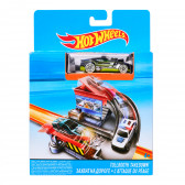 Състезателен комплект с черно зелена количка Hot Wheels 288754 2