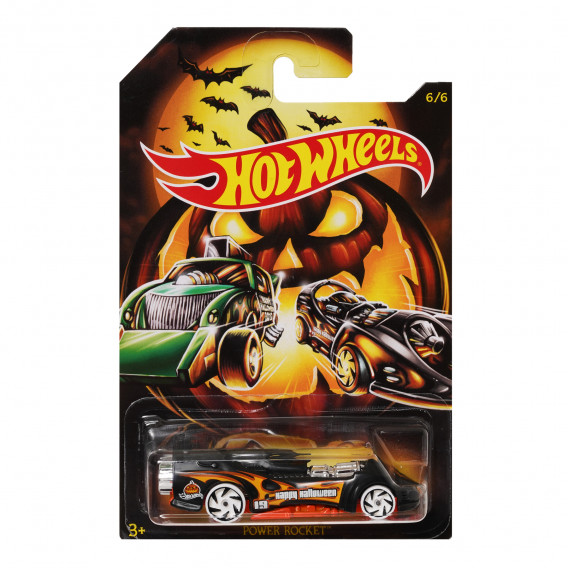 Meтална количка Хелоуин, Power rocket Hot Wheels 288978 