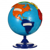 Детски пъзел - Глобус с континенти Learning Resources 289033 2