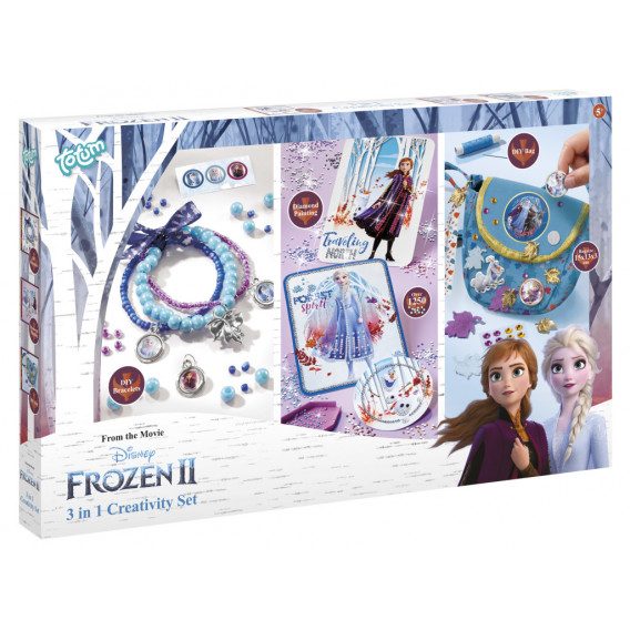 Комплект Замръзналото кралство, 3 в 1 Frozen 289227 