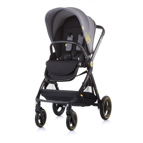 Комбинирана количка Елит 3 в 1, асфалт Chipolino 289326 5