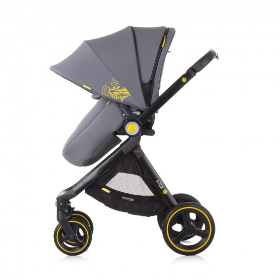 Комбинирана количка Елит 3 в 1, асфалт Chipolino 289331 10