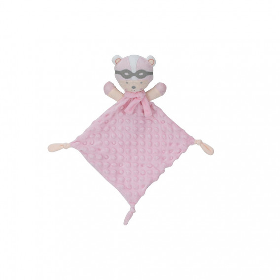 Мека кърпа за гушкане PARACAIDISTA, розово Inter Baby 289579 4