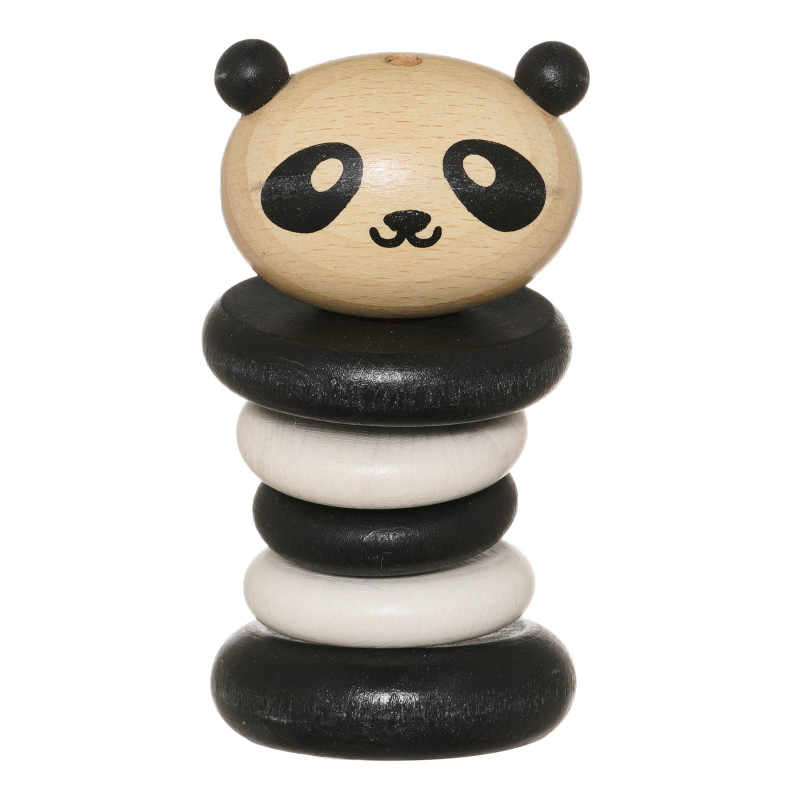 Дървена дрънкалка - панда  290541