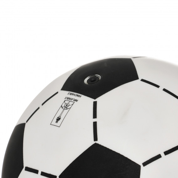 Футболна топка от колекцията sport- only deflated, 23 см., бяла Unice 290649 3