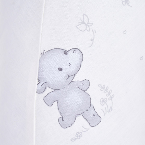 Възглавница за кърмене Ранфорс, Happy Hippo Beige 190 х 50 х 14 см, цвят: Бежов Lorelli 290741 2